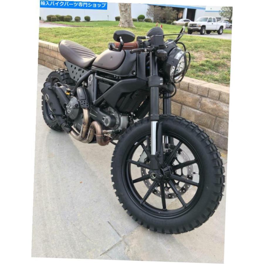 Ducati バーエンドミラー　スクランブラー等 DUCATI ハンドルバー リアビューミラー 右側 左側 Scrambler