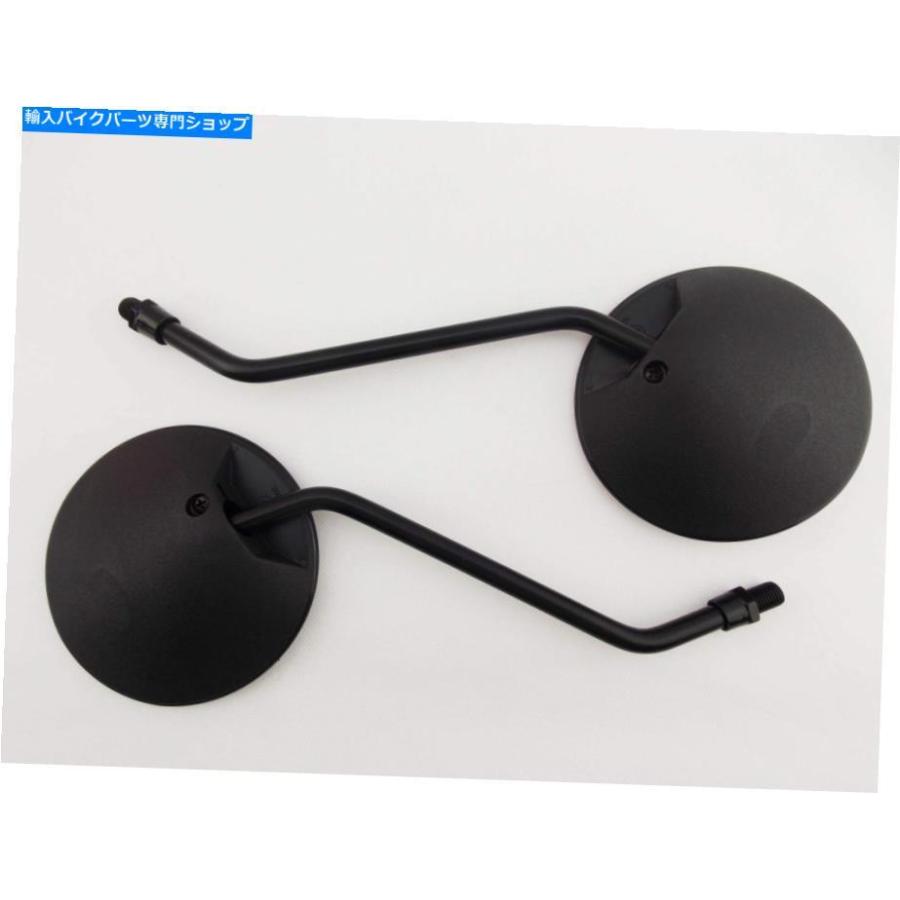 Mirror ヤマハIT465 8182黒丸四郎リアビューミラー YAMAHA IT465 8182 BLACK ROUND SOKO