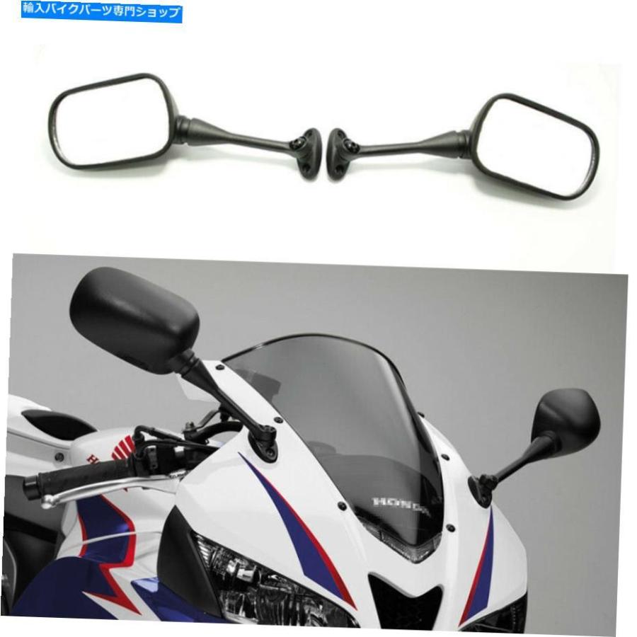 Mirror ホンダCBR600RR CBR1000RR 500Rのための黒の交換のオートバイの