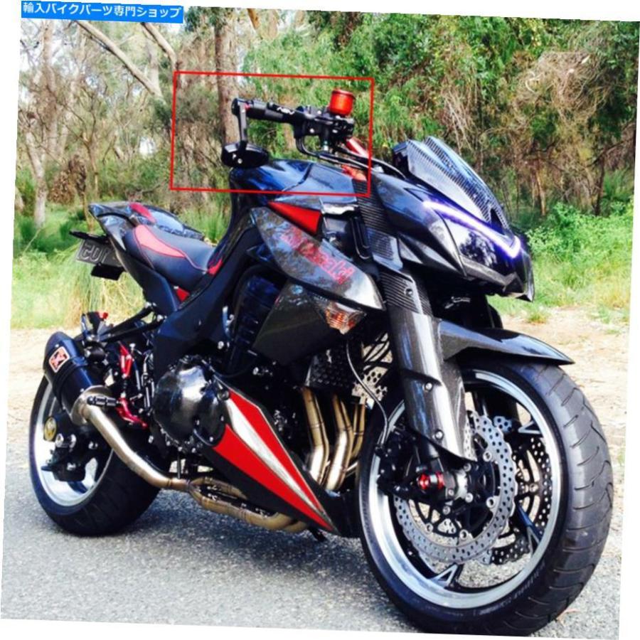 Mirror 川崎Z1000 Z900のためのユニバーサルブラックオートバイ Mirror 川崎Z1000 Z900のためのユニバーサルブラックオートバイ
