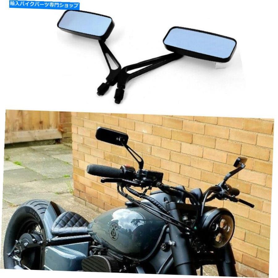 Mirror オートバイのミラーブラックカスタムハーレーダビッドソンXL