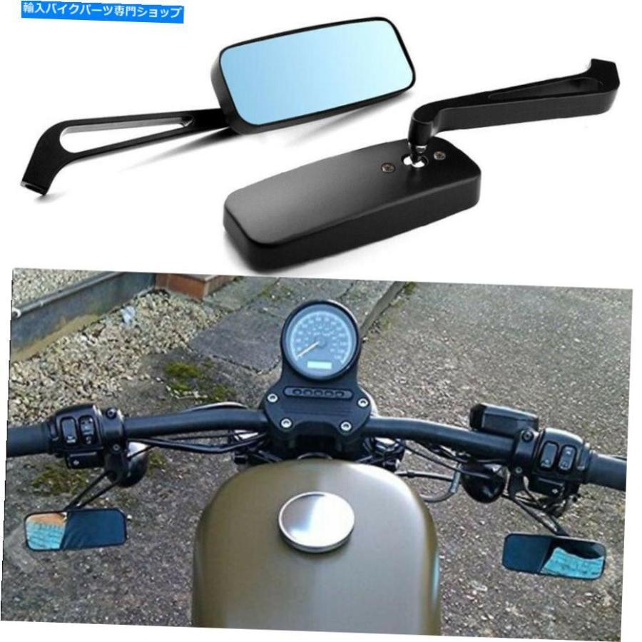 Mirror オートバイのミラーブラックカスタムハーレーダビッドソンXL