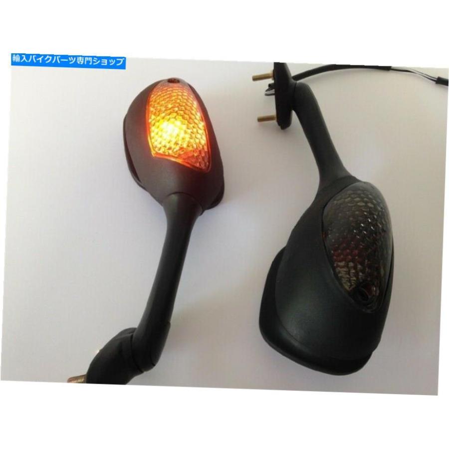 Mirror GSXR600 / 750/1000スモーク統合ターンシグナルミラースズキ06