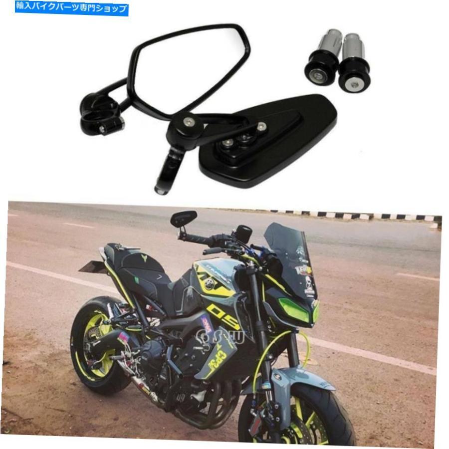 Mirror オートバイスポーツバイク7/8 "ヤマハMT YZF R6 R1 R3米国用ハンドルバーエンドミラー Motorcycle