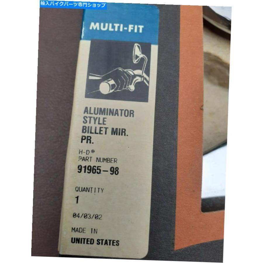 マル Mirror ニューハーレー - ダビッドソンオーバルアルミレット