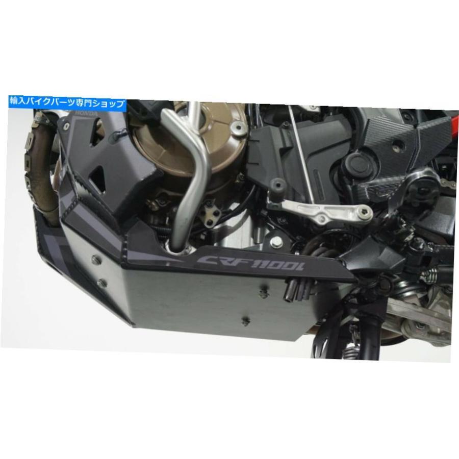 Engine Guard エンジンガードホンダCRF1100L 2020-21排気ガード付きアフリカツインバッシュプレート Engine Guard Honda CRF1100L 2020-21 Africa Twi