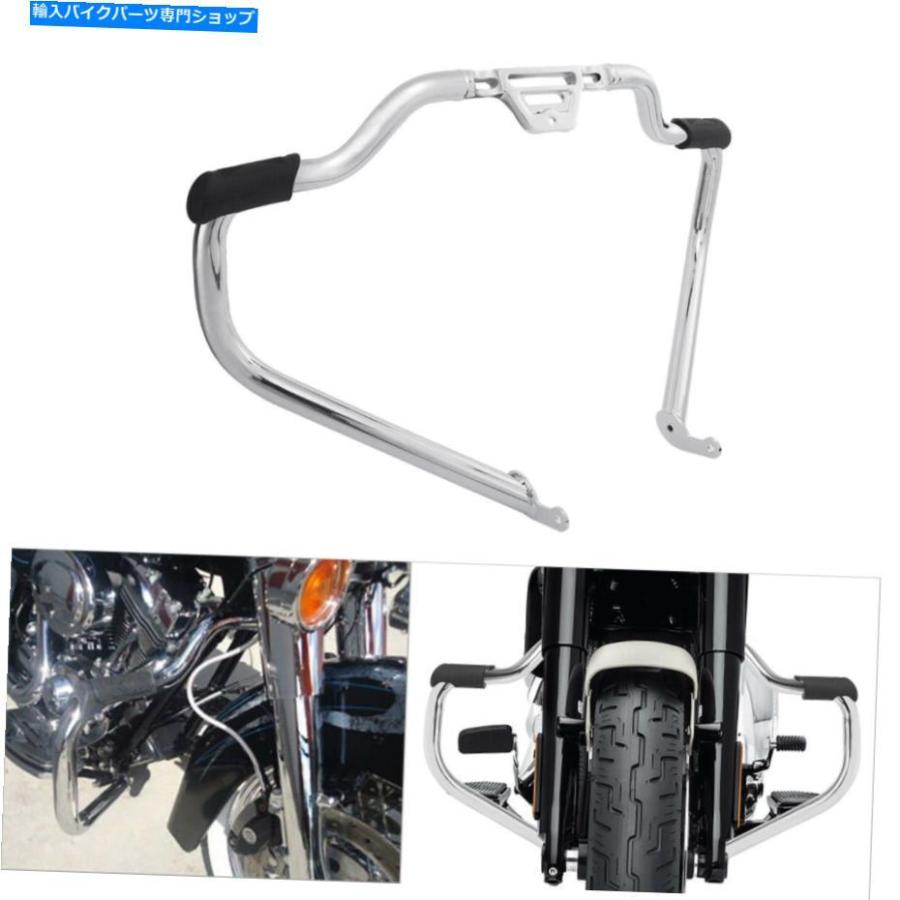 Engine Guard 口ひげエンジンガードクラッシュバーフィットハーレーソフトストリートボブ2018-2021 Mustache Engine Guard Crash Bar Fit For Harley 車、バイク、自転車-バイク-その他フレーム関連用品
