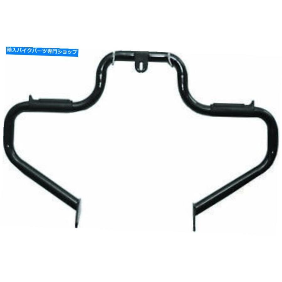 Engine Guard 91-17ハーリーダイナの利益のマルチバーエンジンガードブラックリンドビーBL1305 Multibar Engine Guard Black Lindby BL1305 For 91-17 フレーム-その他フレーム関連用品-バイク