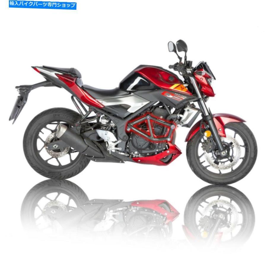Engine Guard ヤマハMT-03 2016- 2021 R-GAZAストリートクラッシュケージエンジンガードスライダー Yamaha MT-03 2016- 2021 R-Gaza Street Crash Cag