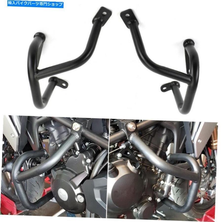 Engine Guard ブラックエンジンガードフレームクラッシュバーフィットホンダCB300R 2018 2019 202020 TG Black Engine Guards Frame Crash Bars Fit H