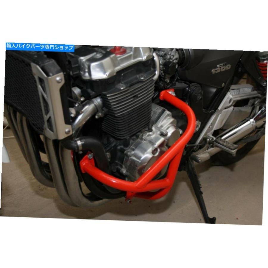 Engine Guard エンジンガードクラッシュバーサイドプロテクションfor Honda X-4 x 4 97-03 CB 1300 CB1300 98-02 Engine Guard Crash Bar Side Protecの画像