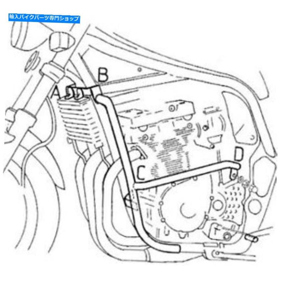 Engine Guard HEPCO＆BECKERエンジンガード鈴木GSF 600 S / NバンディットChrome In Chromeの96 99 ' Hepco \u0026 Becker Engine Guard Suzuki GSF 600 S