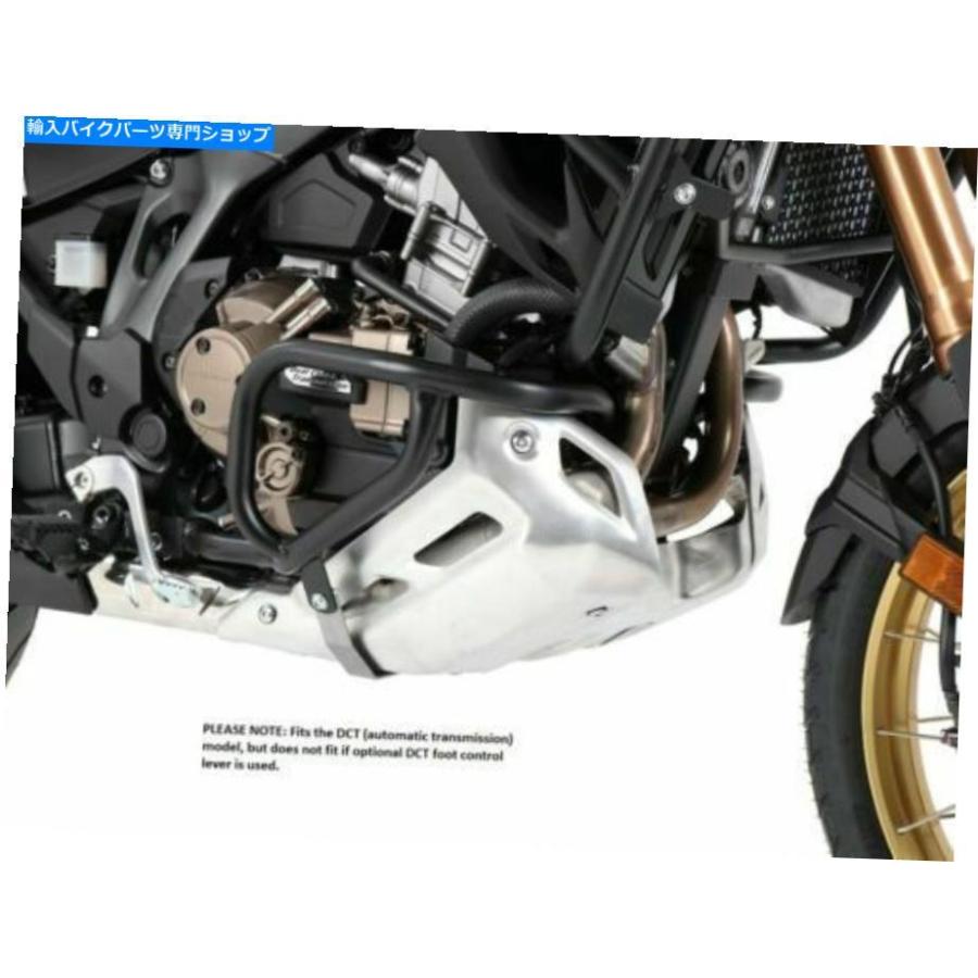 Engine Guard ホンダCRF1100Lアフリカツインアドベンチャースポーツエンジンガード - 黒いことバイH＆B（2020 Honda CRF1100L Africa Twin Adventure その他フレーム関連用品-フレーム