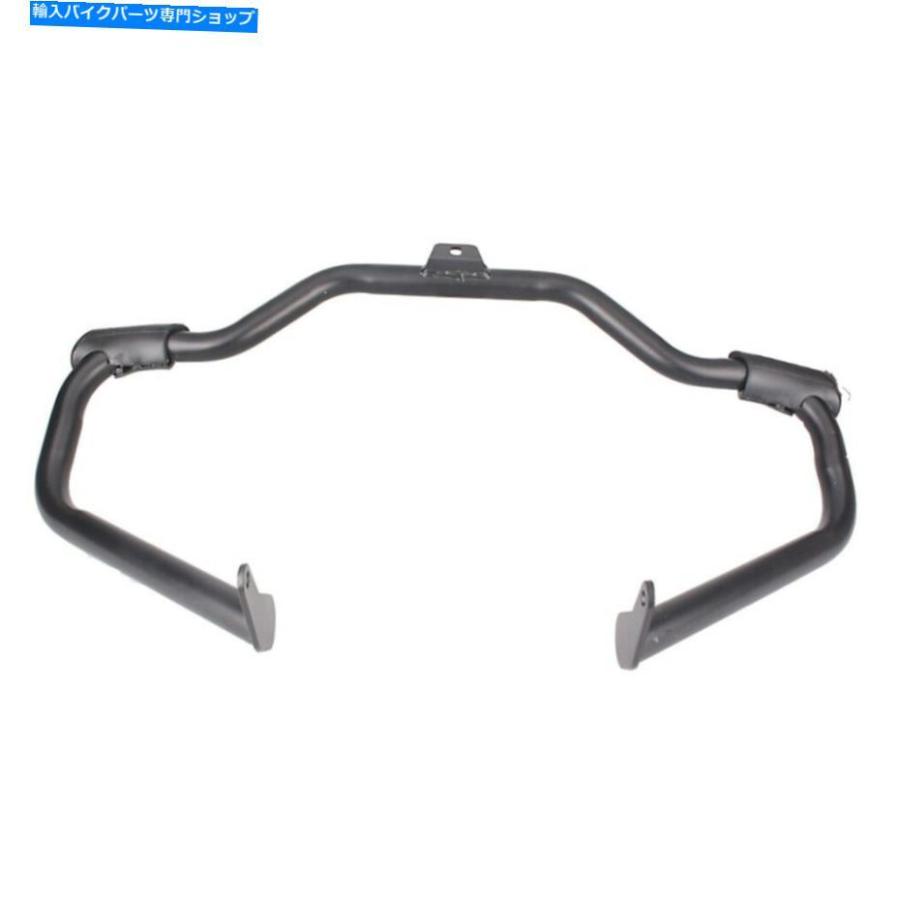 Engine Guard Harley Davidson Flstf Fat Boy 2000-14のためのブラックエンジンガードクラッシュバープロテクター Black Engine Guard Crash Bar Prot