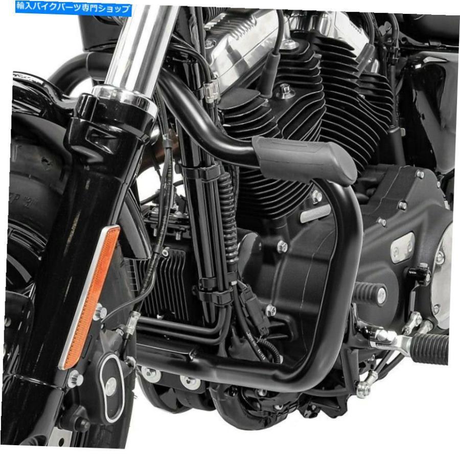 Engine Guard Harley Davidson Sportster 2004-2020 Craftride口ひげブラック用エンジンガードCR Engine Guard CR for Harley Davidson Sportster 200の画像
