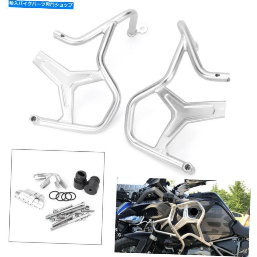 Engine Guard BMW R1200GS / ADV 2014-2018用エンジンハイウェイクラッシュバーガードスチールプロテクター Engine Highway Crash Bar Guard Steel Pr