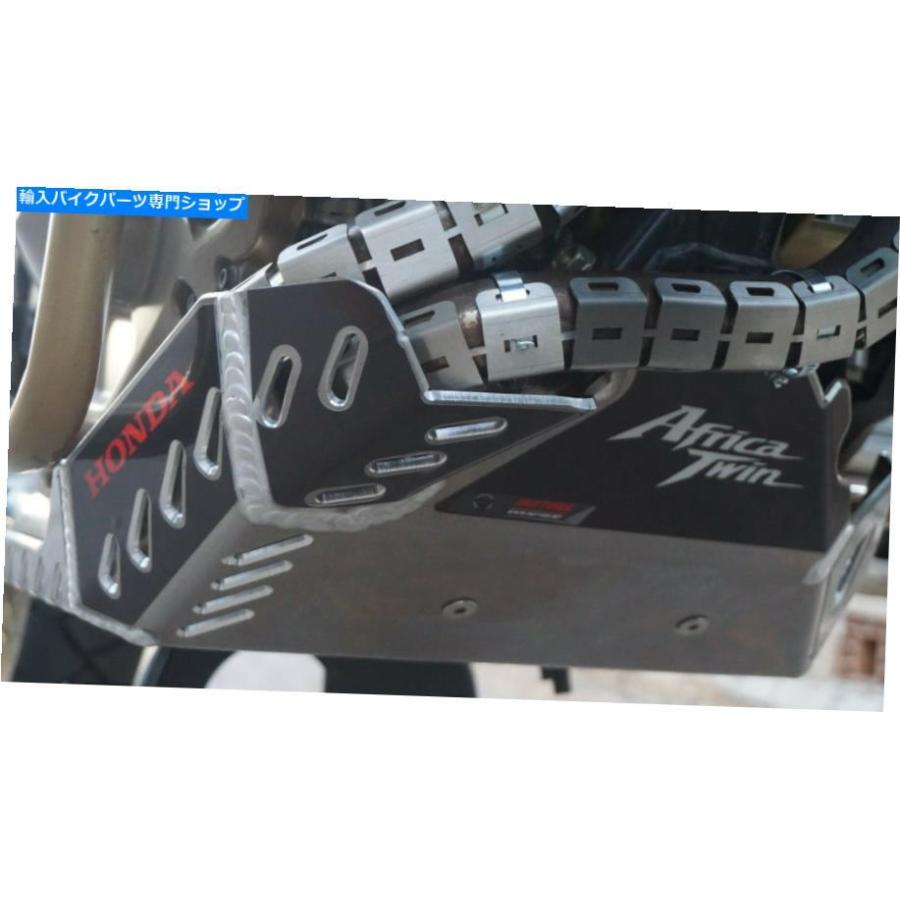 Engine Guard パイプガード付きエンジンバッシュプレートホンダCRF1000Lアフリカツイン2016-17-18-19 Engine Bash Plate with Pipe Guard Fits Hondaの画像