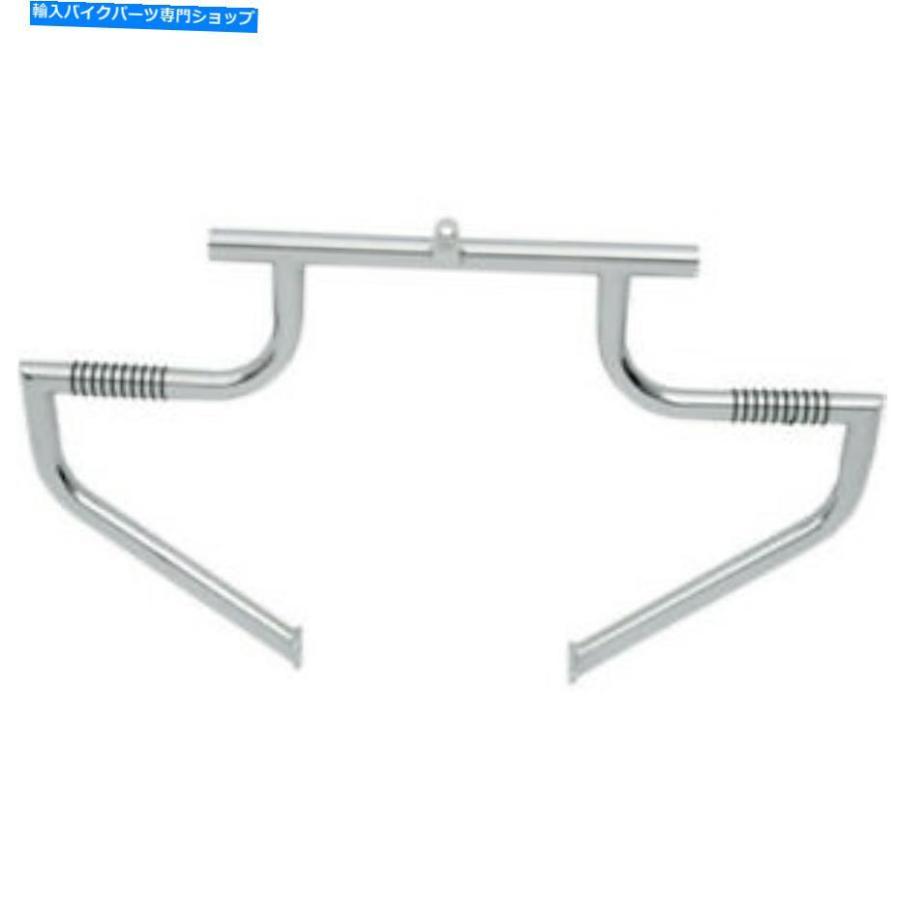 Engine Guard リンドビーフロントクロームLinbar Highwayエンジンガードバー97-13ハーレーロードグライドフロー Lindby Front Chrome Linbar Highway