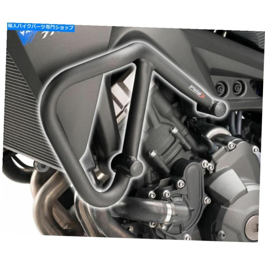 Engine Guard ヤマハMT-09トレーサー/ FJ-09 2015-2016エンジンガードクラッシュバーピグハイテックパーツ YAMAHA MT-09 TRACER /FJ-09 2015-2016 ENGの画像