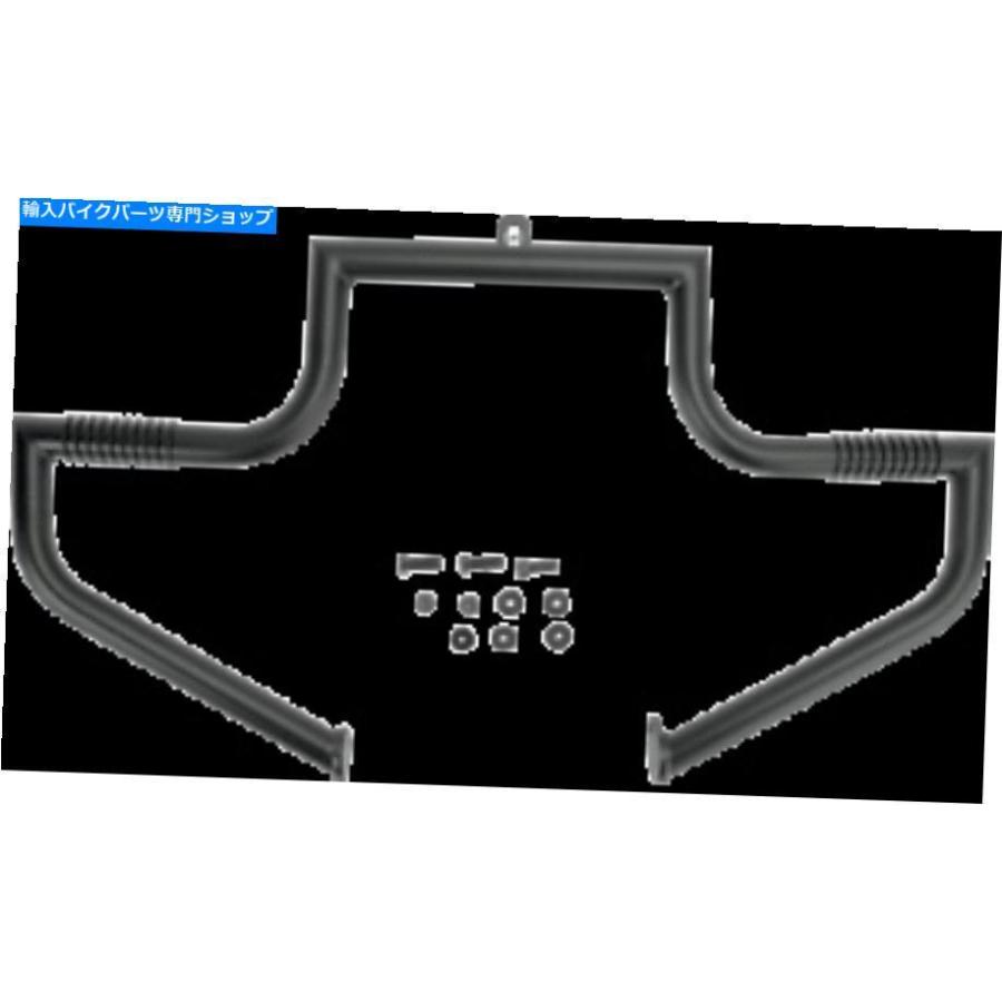 Engine Guard リンドビーリンバーブラック1-1 / 4 \"オートバイハイウェイエンジンガード97-20ハーレーツーリング Lindby Linbar Black 1-1/4\"" Motorcy"