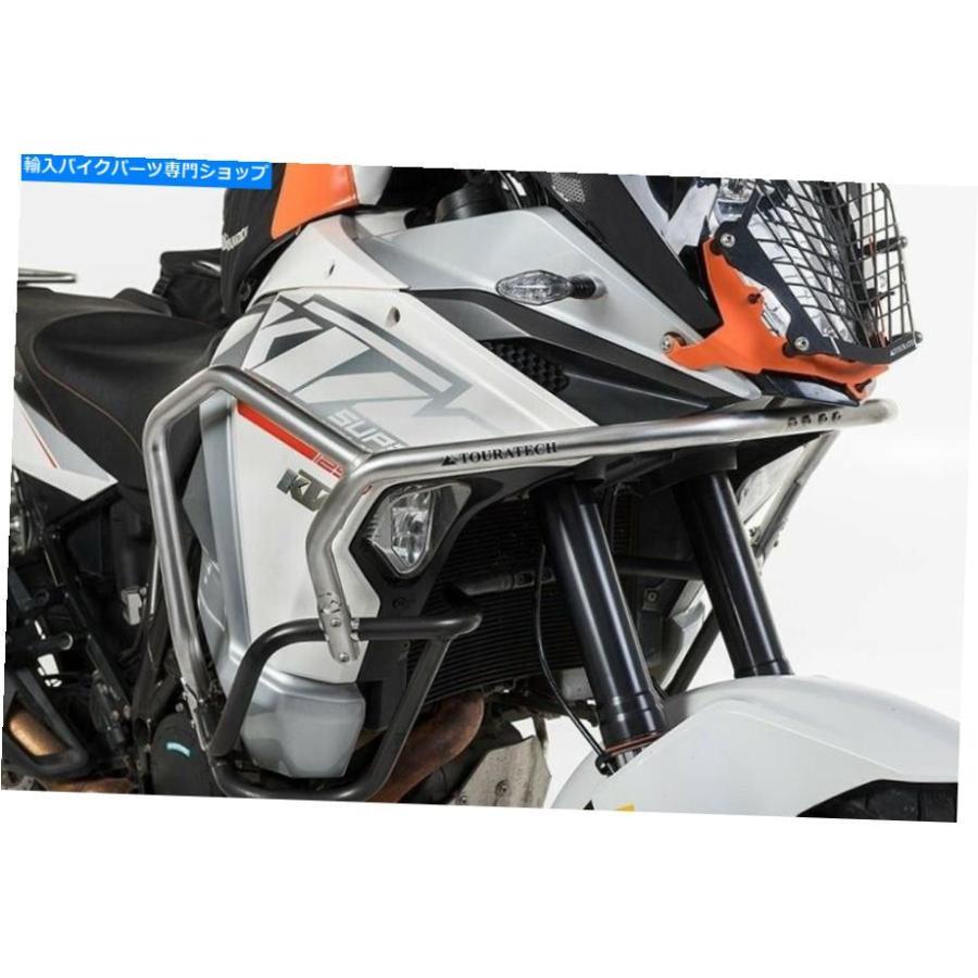 Engine Guard Green ktm-sturzbのためのTouratechエンジンガードエクステンションKTM 1290スーパーアドベンチャー Touratech Engine Guard Extension