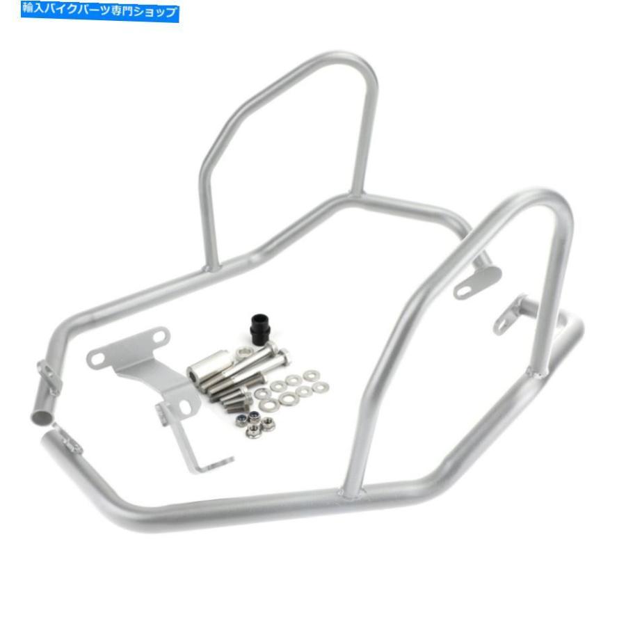 Engine Guard BMW F750GS F850GS 2018-2020のための上部クラッシュバーエンジンガードバンパーシルバーフィット UPPER CRASH BARS ENGINE GUARDS BUMP