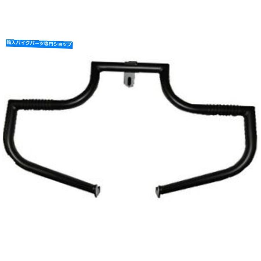 Engine Guard リンドビーFB116-1フロントブラックリンバーハイウェイエンジンガードバー18-19ハーレーソフト Lindby FB116-1 Front Black Linbar High