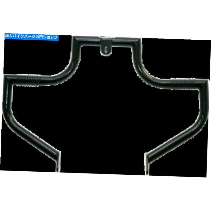 Engine Guard リンドビーブラックリンバーオートバイハイビーバーエンジンガード91-17ハーリーダイナFXDL Lindby Black Linbar Motorcycle Highway Ba