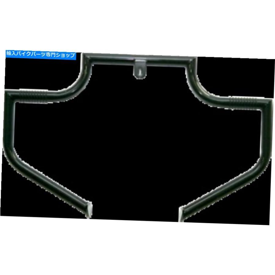 Engine Guard リンドビーブラックリンバーオートバイハイビーバーエンジンガード91-17ハーリーダイナFXDX Lindby Black Linbar Motorcycle Highway Ba