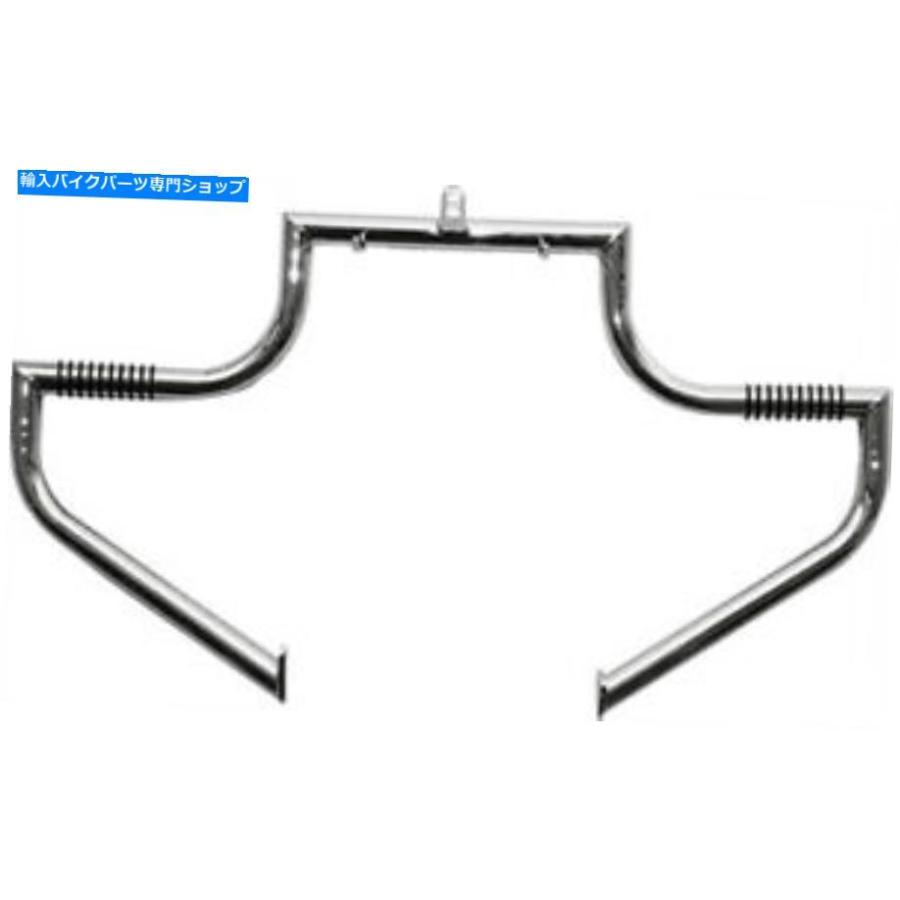 Engine Guard Linbarエンジンガードクロームリンドビー908-1 00-07ホンダVT1100C / 2シャドウ Linbar Engine Guards Chrome Lindby 908-1 For 00-07 H