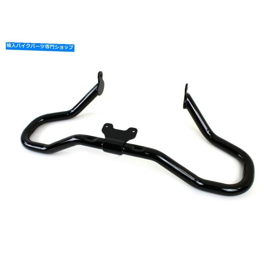 Engine Guard 黒のみじん切りのフロントエンジンガードOE Repl 49000114ハーリーFLH / T 14 UP 51-1070 Black Chopped Front Engine Guard OE Repl 49の画像