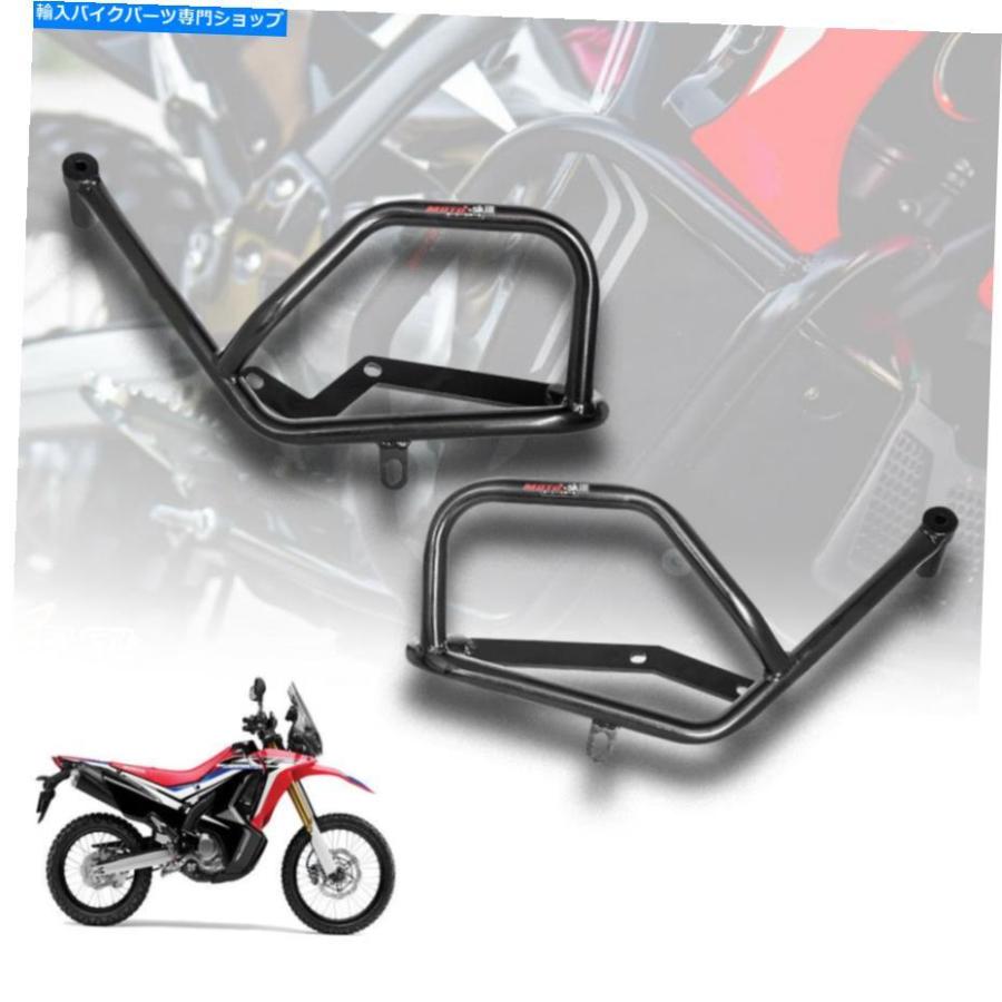 Engine Guard ホンダCRF250ラリー2017-2020のためのブラックサイドエンジンクラッシュバーガードプロテクター BLACK SIDE ENGINE CRASH BAR GUARD PRO
