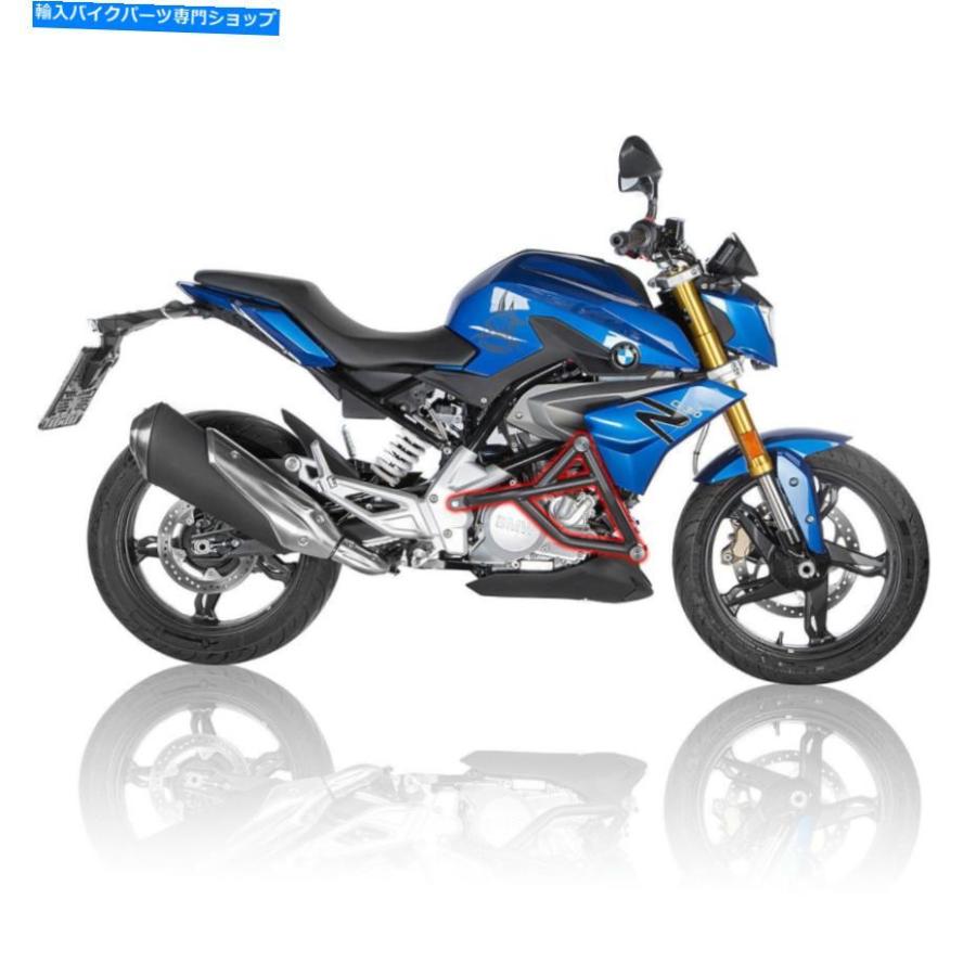 Engine Guard スライダ付きBMW G310R 2016-2020 R-GAZAストリートクラッシュケージエンジンガード BMW G310R 2016-2020 R-Gaza Street Crash Cage Eng