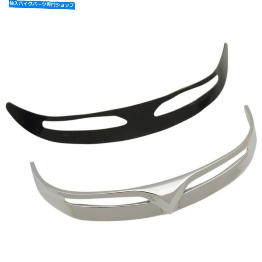Front Fender クライャキンフロントフェンダーチップ - 後辺| 9014 Kuryakyn Front Fender Tip - Trailing Edge | 9014