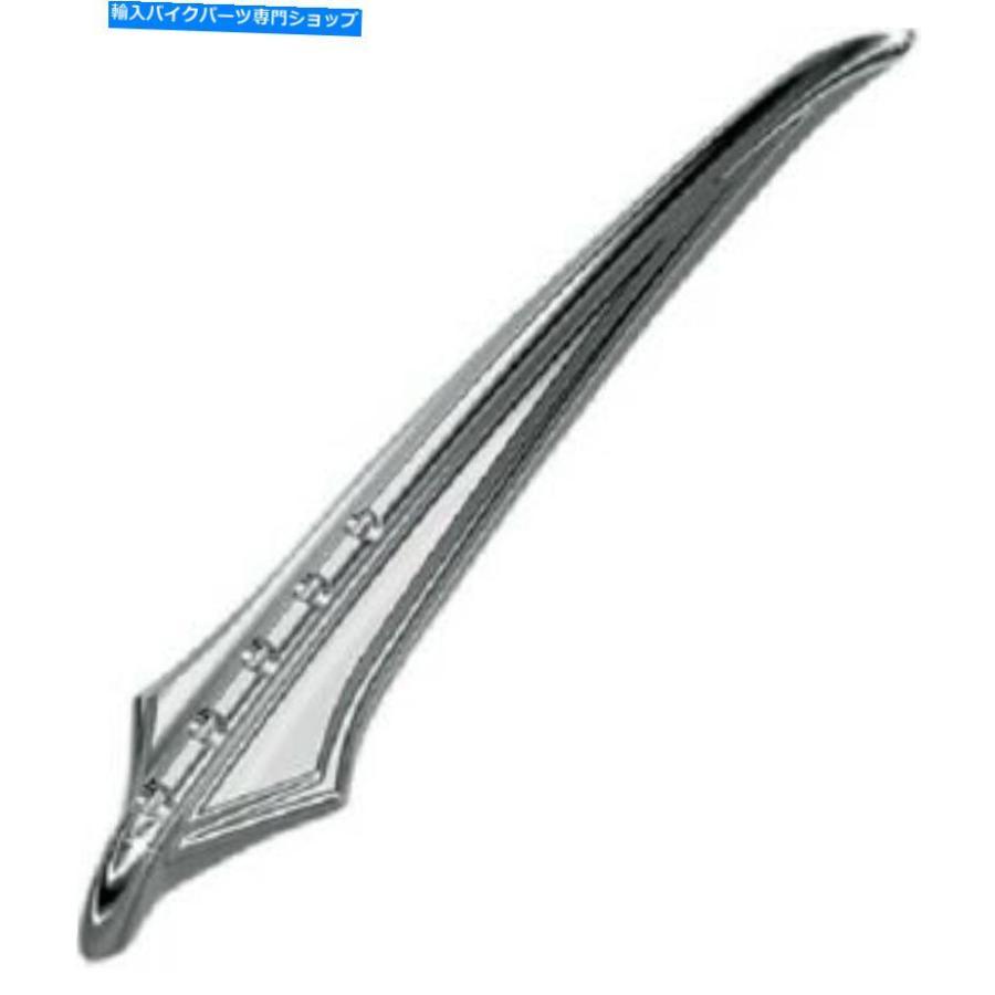 Front Fender クラスキンスピアフロントフェンダークロムアクセント7332 * Kuryakyn Spear Front Fender Chrome Accent 7332*