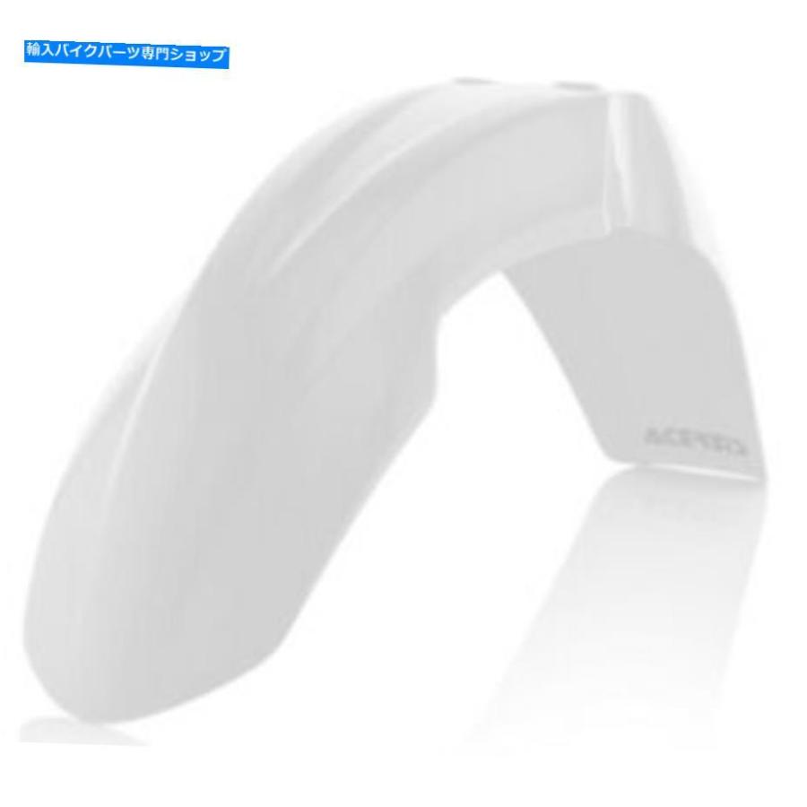 Front Fender Acerbis Front Fender 2040230002ホワイト Acerbis Front Fender 2040230002 White