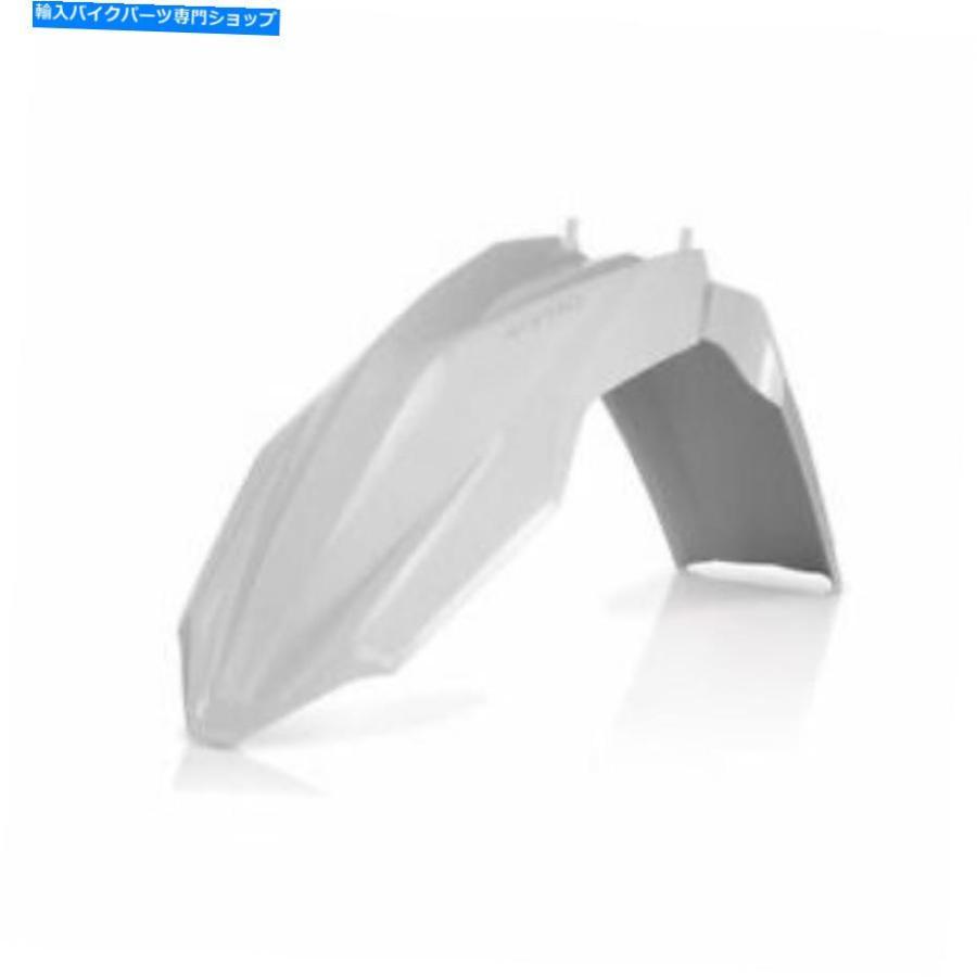 Front Fender Acerbisフロントフェンダー、ホワイト2393390002 Acerbis Front Fender, White 2393390002