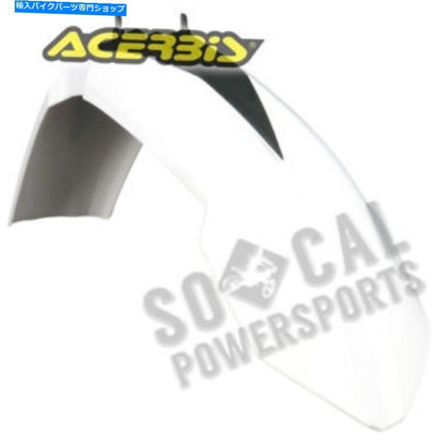 Front Fender Acerbis 2314220002フロントフェンダーホワイト Acerbis 2314220002 Front Fender White