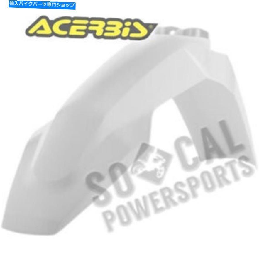 Front Fender Acerbis 2462590002フロントフェンダーホワイト Acerbis 2462590002 Front Fender White