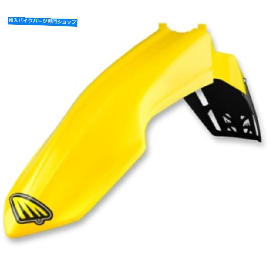 Front Fender Cycra CycraLiteフロントフェンダーイエロー - 1CYC-1473-55 Cycra Cycralite Front Fender Yellow - 1CYC-1473-55
