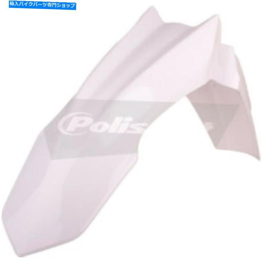 Front Fender Polisportフロントフェンダー8573900002ホワイト Polisport Front Fender 8573900002 White
