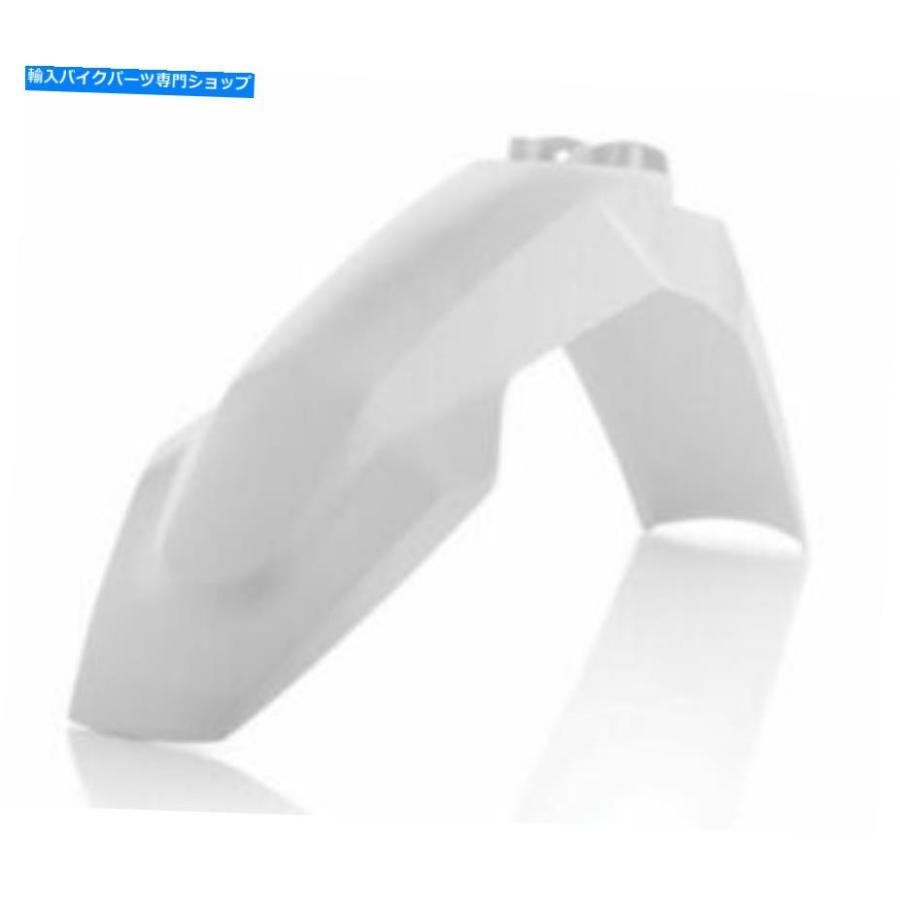 Front Fender Acerbis 2462590002フロントフェンダー、ホワイトフィットTC 125、FC 250-450 2016 Acerbis 2462590002 Front Fender, White fits TC 12