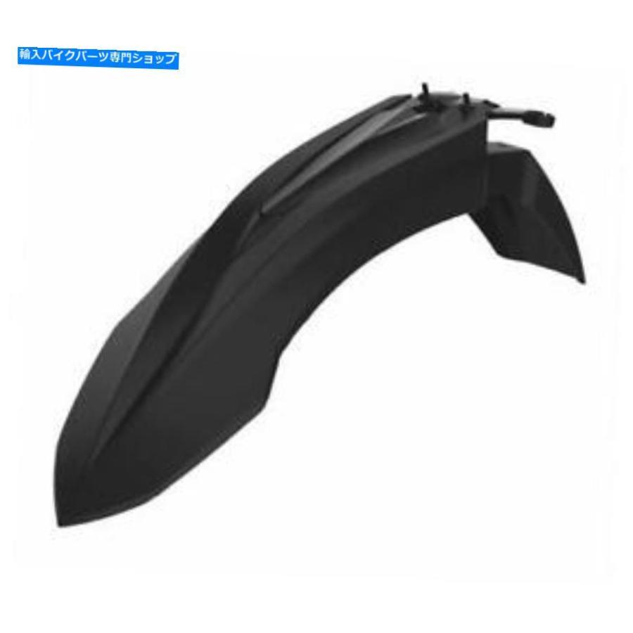 Front Fender Polisport 8574700003フロントフェンダー - ブラック Polisport 8574700003 Front Fender - Black