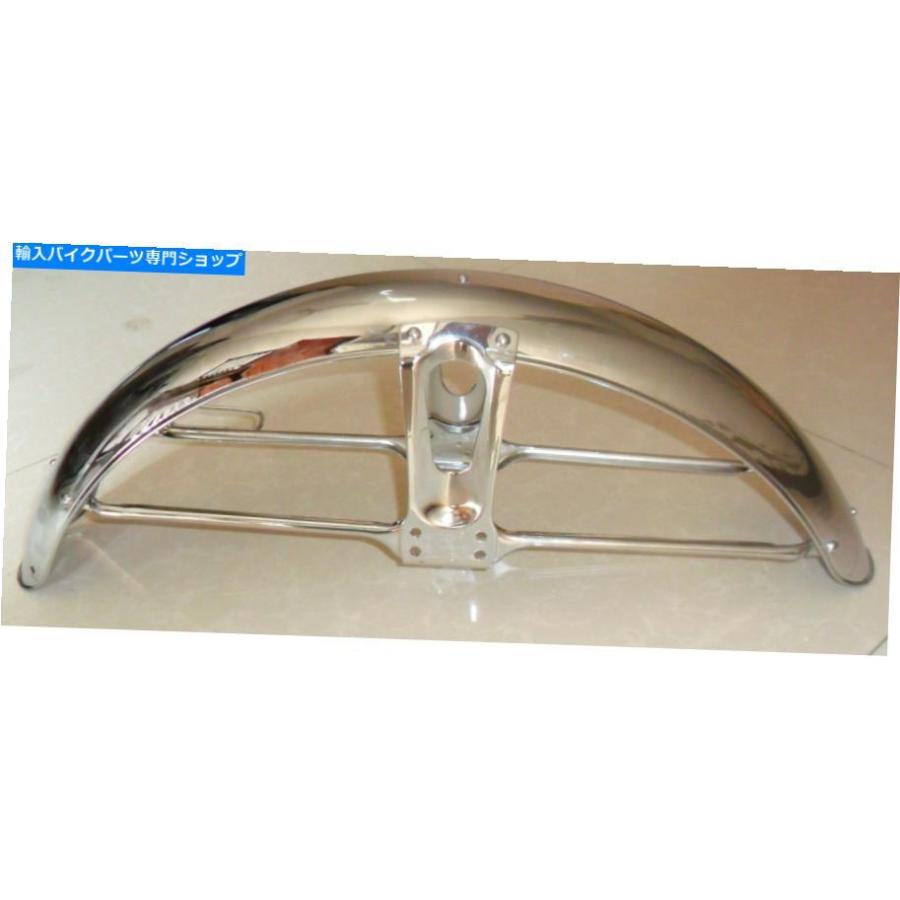 Front Fender 本物のホンダパートCG 125フロントクロームマッドガードフェンダーは安いコピーCG125 GENUINE HONDA PART CG 125 Front Chrome Mudguard