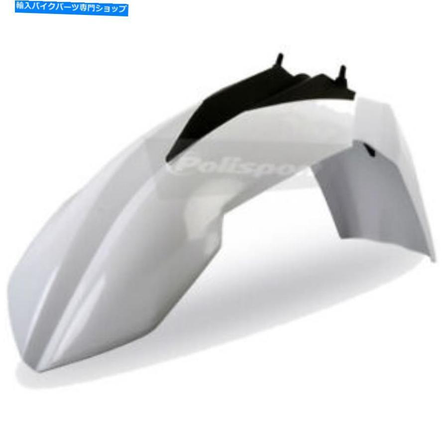 Front Fender KTM 8568700008のためのPolisportフロントフェンダーホワイト Polisport Front Fender White For KTM 8568700008