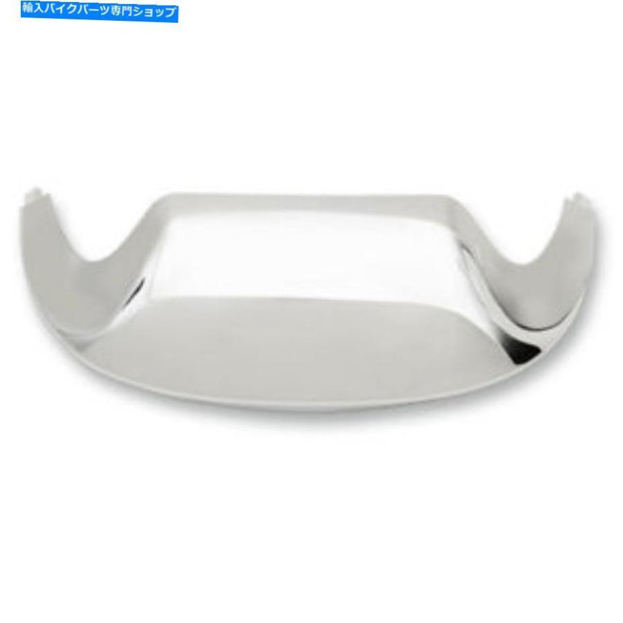 Front Fender ドラッグスペシャリ、2014-2017ハリーFLHT FLHRのためのクロムフロントフェンダーチップ Drag Specialties Chrome Front Fender Tip for