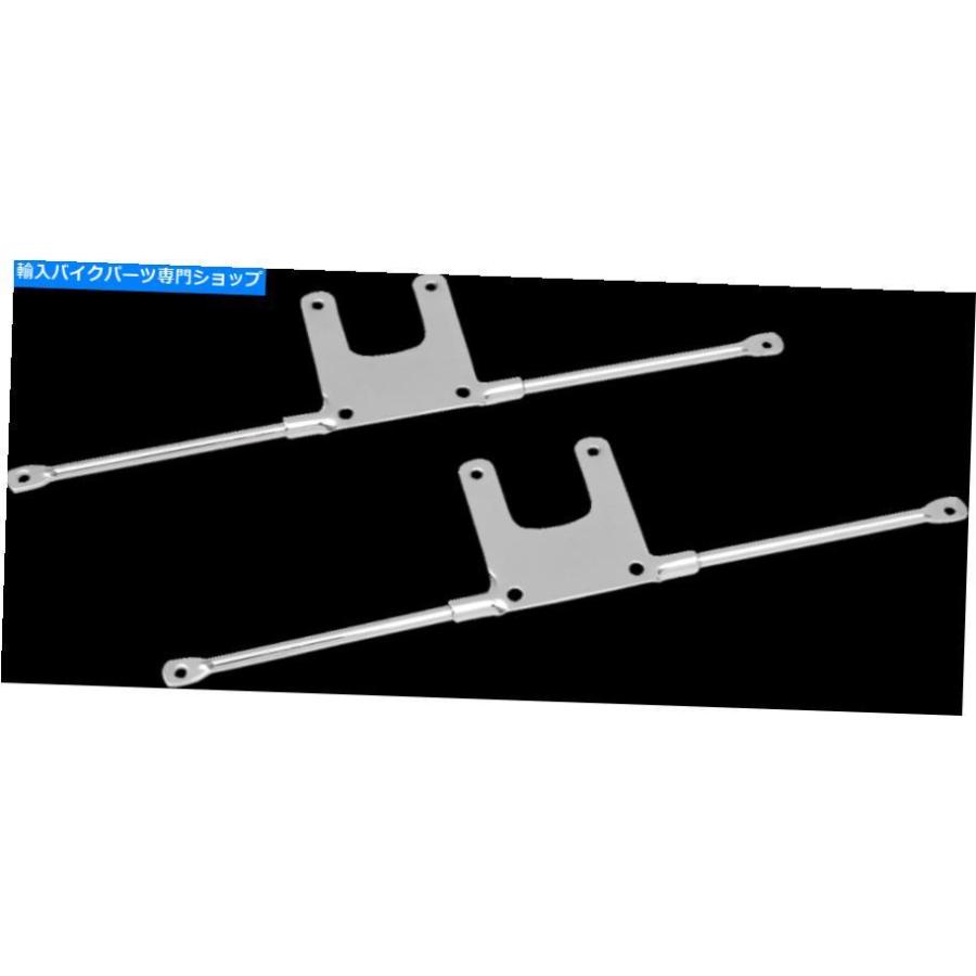 Front Fender ドラッグスペシャリークロームフロントフェンダーマウントブラケット73-00ハーリースポーツスター Drag Specialties Chrome Front Fende