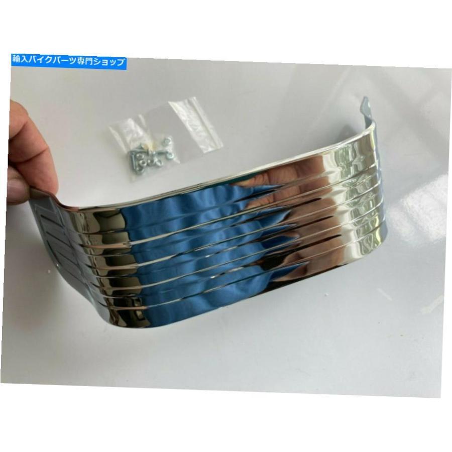 Front Fender フロントフロントFENDER 59233-68のためのFlt Flht Flhs 1949-85 Chrome Fenderトリム FL FLT FLHT FLHS 1949-85 chrome FENDER TRIM FO