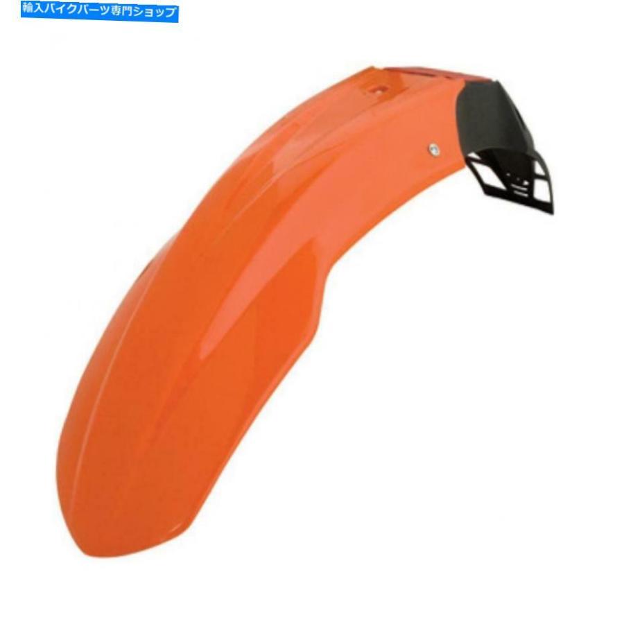 Front Fender Polisport UFXフリーフローフロントフェンダーKTMオレンジ - フィット：Yamaha TT500 1980-1981 Polisport UFX Free Flow Front Fender