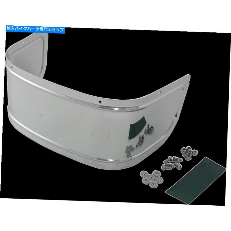 Front Fender クロムスムースフロントロアフェンダースカートトリム14-18ハーレーツーリングドレッサーフルフ Chrome Smooth Front Lower Fender Skir